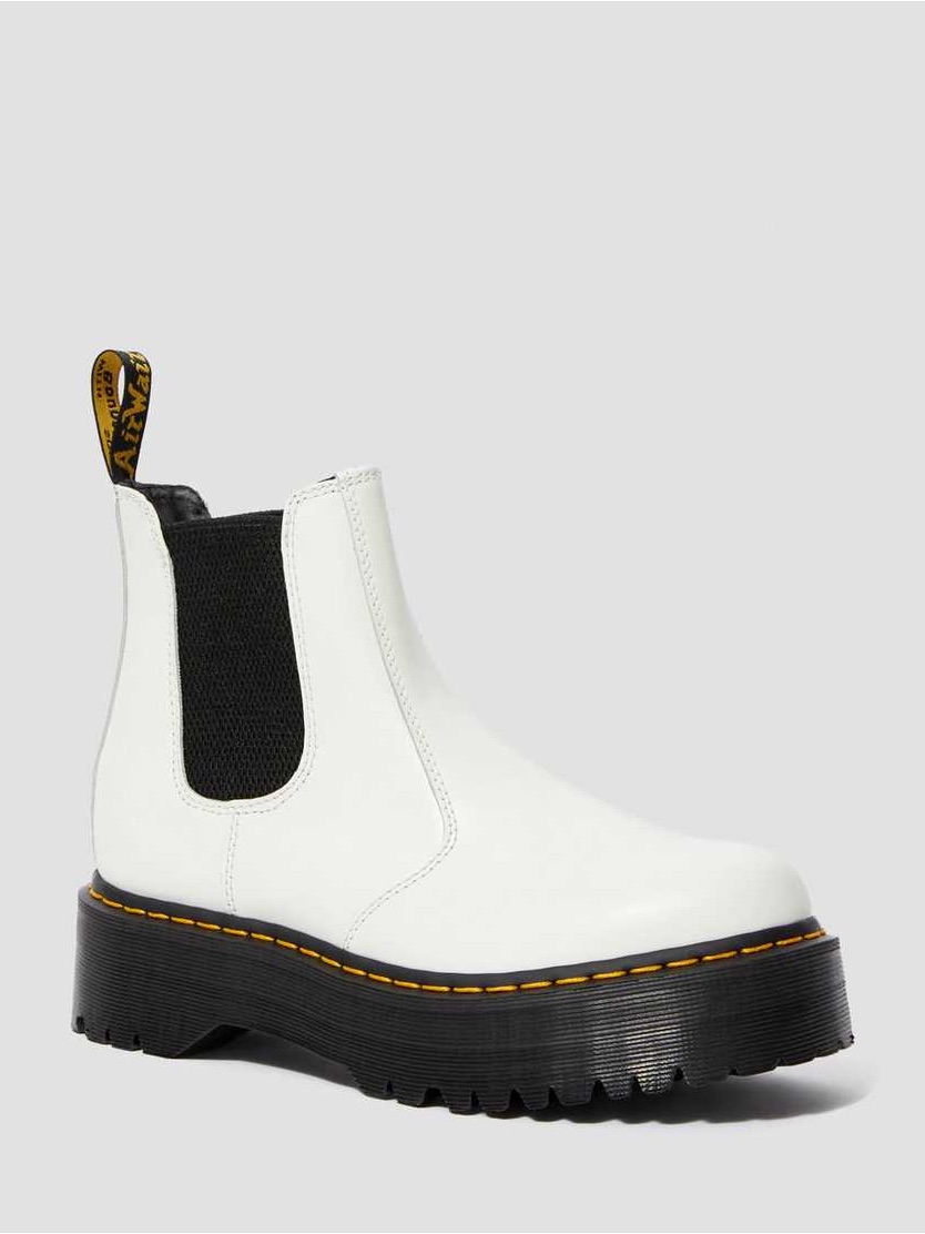 Dr. Marten's 2976 Smooth Leather Platform Chelsea Boots